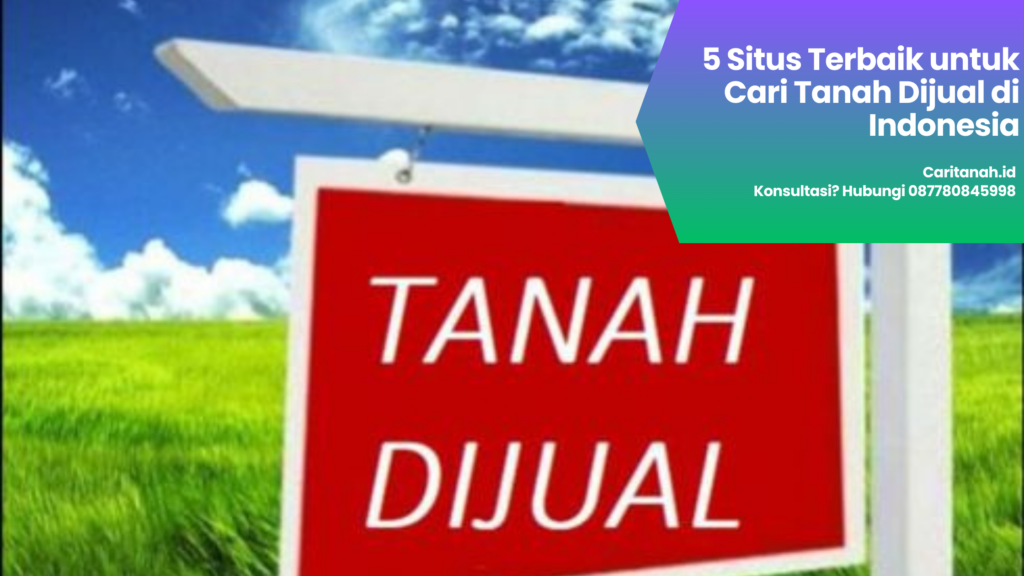 Cari Tanah Dijual